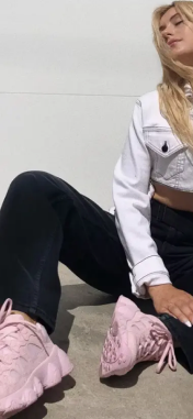 Seated athlete after performance