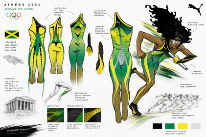 Puma uniform technical concept sheet